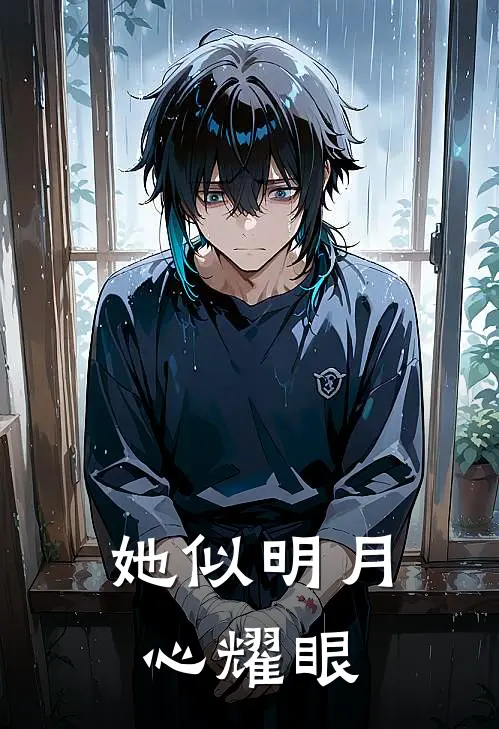 她似明月心耀眼