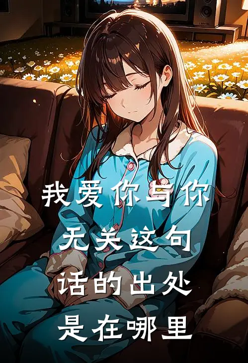 我爱你与你无关这句话的出处是在哪里