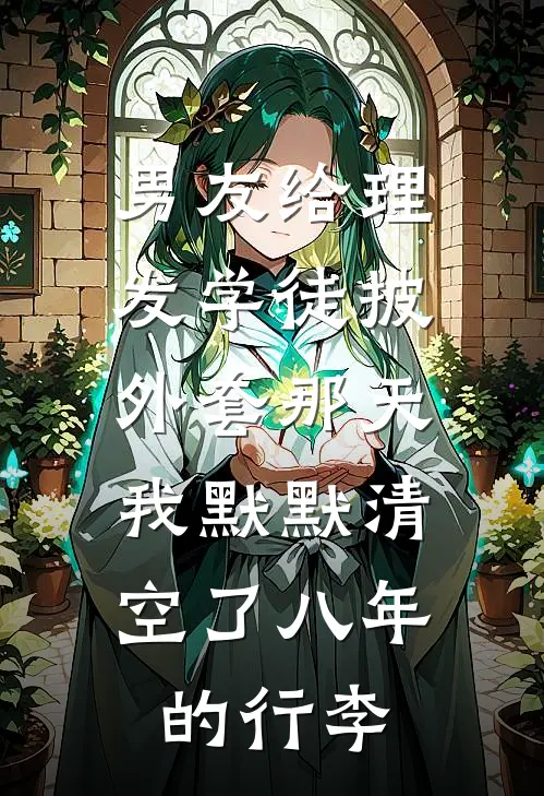 男友给理发学徒披外套那天，我默默清空了八年的行李