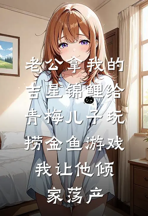 老公拿我的吉星锦鲤给青梅儿子玩捞金鱼游戏，我让他倾家荡产